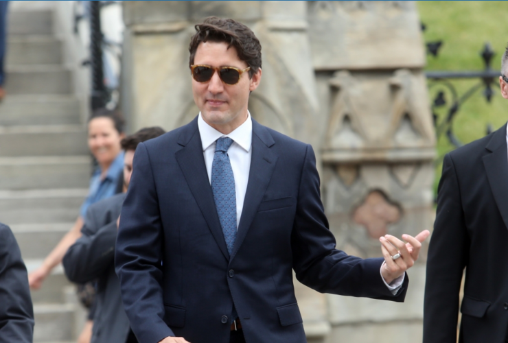 Justin Trudeau, Wellington, Parliament Hill