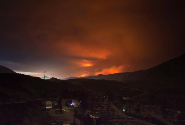 B.C. wildfires, 2017, climate change, British Columbia