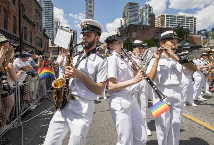 Canadian Forces, pride, Toronto, 2016, transgender, LBGTQ, Donald Trump