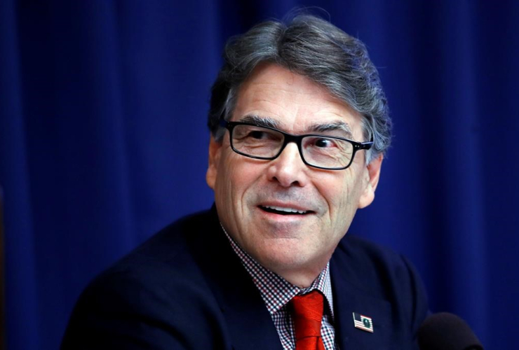 Energy Secretary, Rick Perry, news conference, National Press Club, Washington