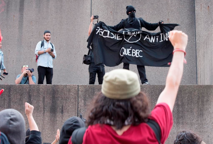 Quebec City, La Meute, alt-right, far right, anti-Islam, racism