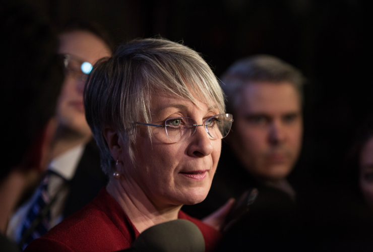 Patty Hajdu, Trudeau cabinet, scrum