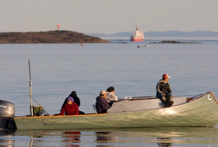 Inuit, Nunavut, fishermen, Iqualuit 
