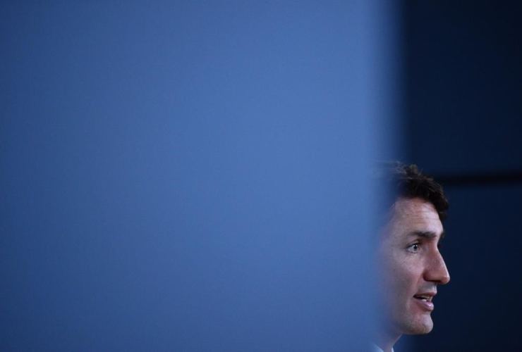 Prime Minister Justin Trudeau, news conference, Ottawa,