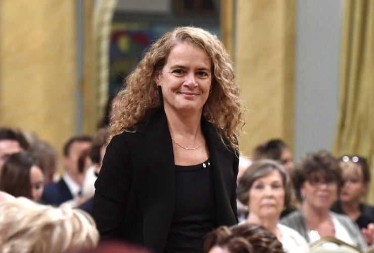 Governor General, Julie Payette, Order of Canada investiture ceremony, Rideau Hall, Ottawa,