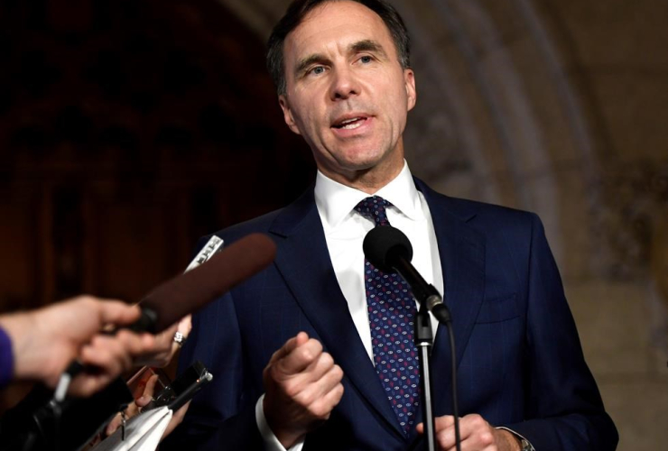 Minister of Finance, Bill Morneau, House of Commons, Parliament Hill, 