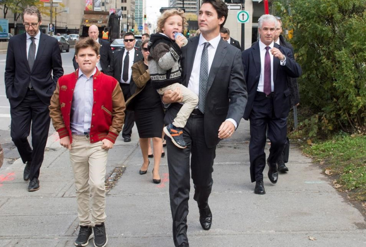 Prime Minister Justin Trudeau, Haydrian, Xavier, funeral, Michael Pitfield,