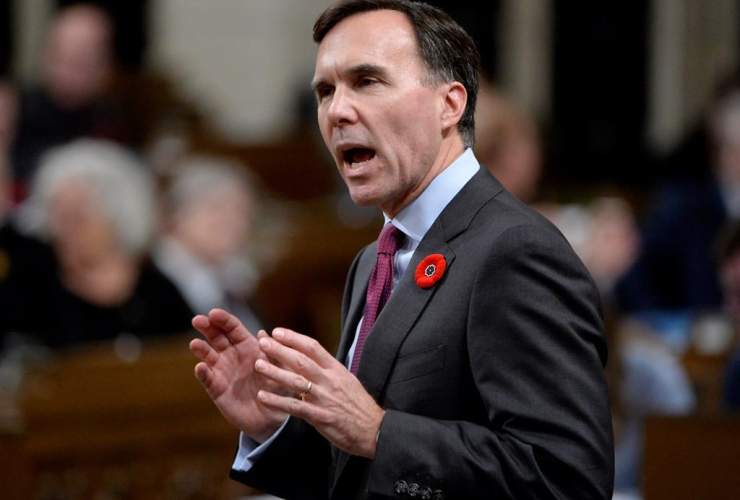 Finance Minister, Bill Morneau, Question Period, House of Commons,
