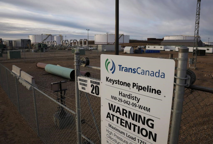 TransCanada, Keystone pipeline, Hardisty, 