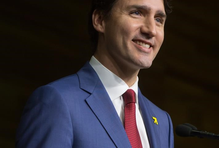 Prime Minister Justin Trudeau, Women Deliver kickoff event