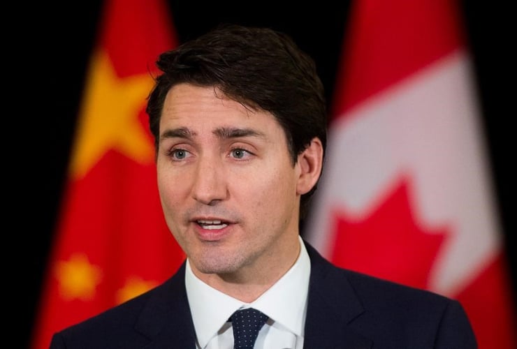 Canadian Prime Minister, Justin Trudeau, Beijing, China, 
