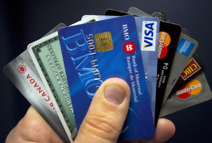 Credit cards, Montreal, 