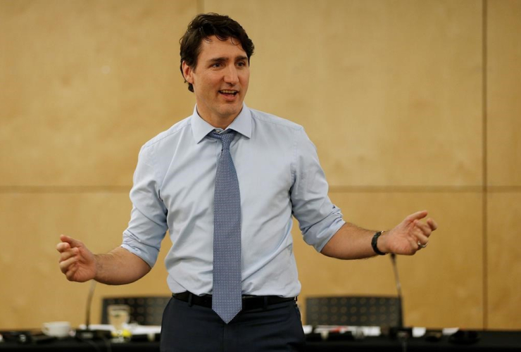 Prime Minister Justin Trudeau, Prime Minister's Youth Council,  Red River College, Winnipeg, 