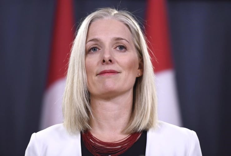 Minister of Environment and Climate Change, Catherine McKenna, 