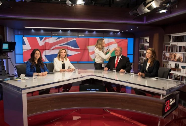 Ontario Conservative party leadership candidates, Tanya Granic Allen, Christine Elliott, Doug Ford, Caroline Mulroney, 