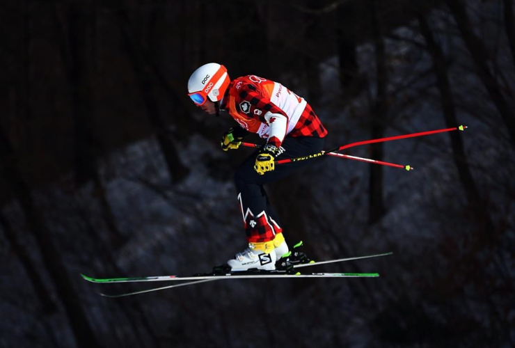 Dave Duncan, Men's Ski Cross Seeding run, Phoenix Snow Park, PyeongChang 2018 Olympic Winter Games, PyeongChang, South Korea, 