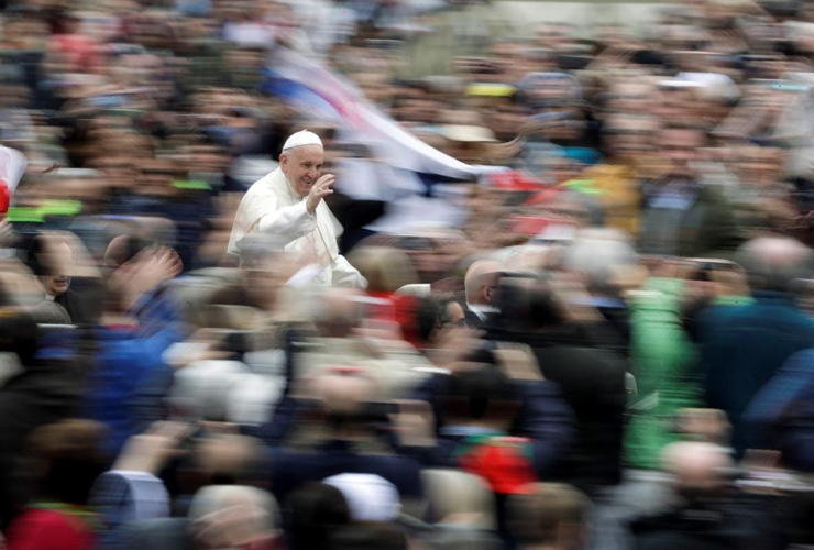 Pope Francis, St.Peter's Square, weekly general audience, Vatican, 
