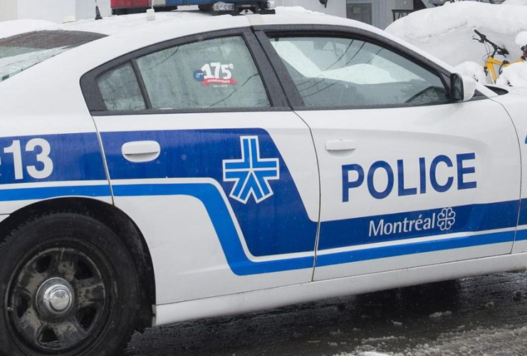 Montreal police, cruiser