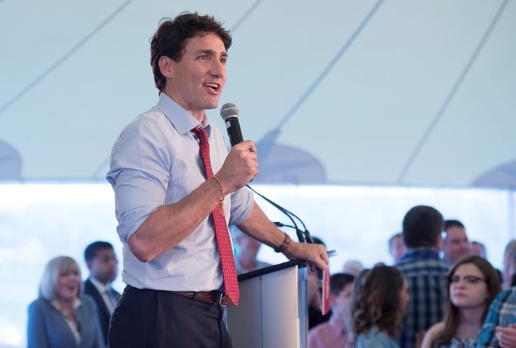 Prime Minister Justin Trudeau, Liberal fundraiser, Wolfville, 