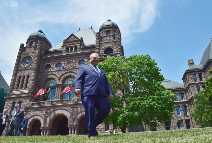 Ontario premier-elect, Doug Ford, Ontario Legislature, Queen's Park, Toronto,