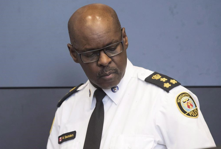 Toronto Police Chief Mark Saunders, 