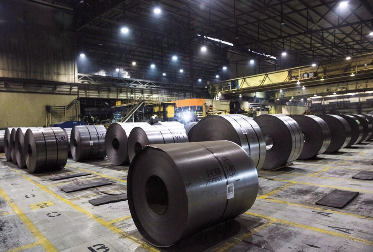 coiled steel, Canadian steel producer, Dofasco,