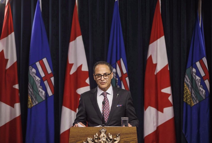 Alberta Finance Minister, Joe Ceci, 