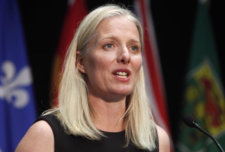 Minister of Environment and Climate Change, Catherine McKenna, 