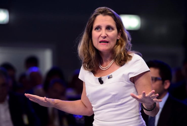 Minister of Foreign Affairs, Chrystia Freeland, NATO Summit, Brussels, Belgium,