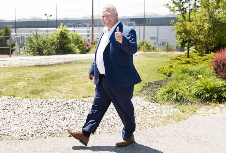 Ontario premier, Doug Ford, Pickering Nuclear Generating Station, Pickering, 