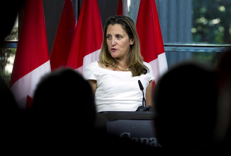 Canada, Foreign Affairs Minister Chrystia Freeland, 