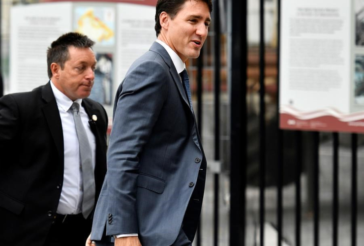 Prime Minister Justin Trudeau, Parliament Hill, Ottawa,