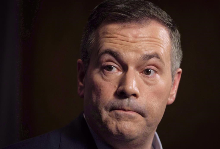 Jason Kenney, leader of the United Conservative Party, Red Deer, 