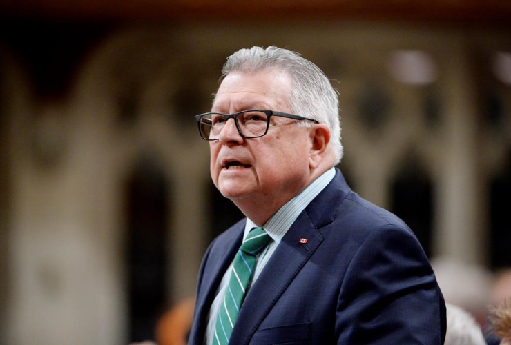 Public Safety Minister Ralph Goodale, 