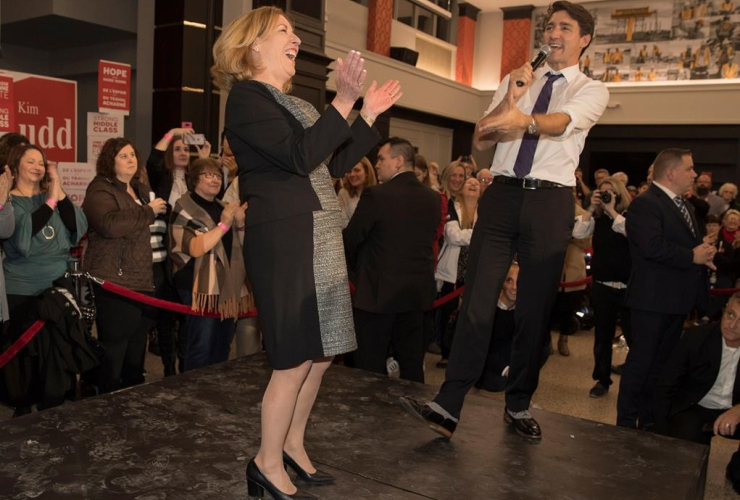 Prime Minister Justin Trudeau, nomination event, Kim Rudd, 