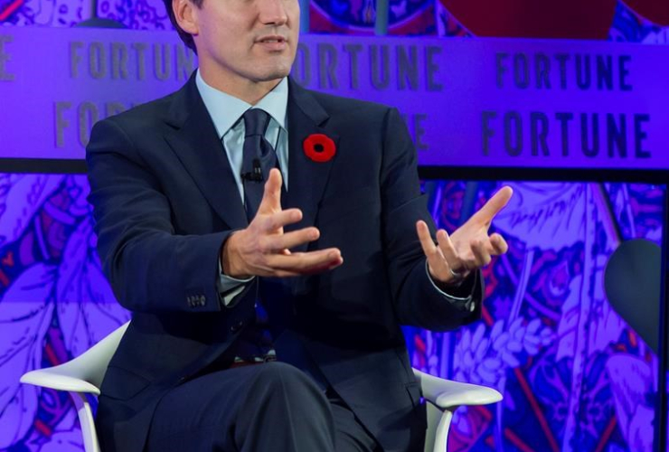 Prime Minister Justin Trudeau, Fortune Most Powerful Women International Summit, Montreal, 