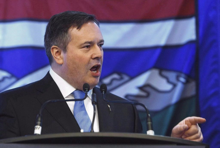 United Conservative Party leader Jason Kenney,