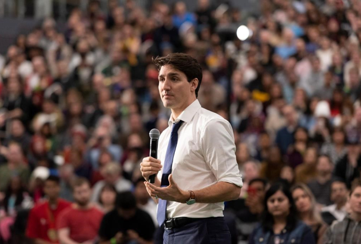 Prime Minister Justin Trudeau, University of Regina, Regina, Saskatchewan,