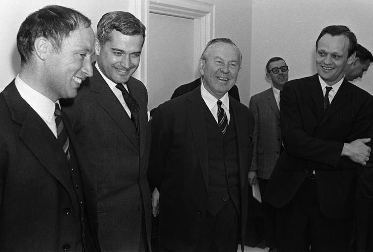 Prime Minister Lester B. Pearson, Pierre Trudeau, John Turner, Jean Chretien,