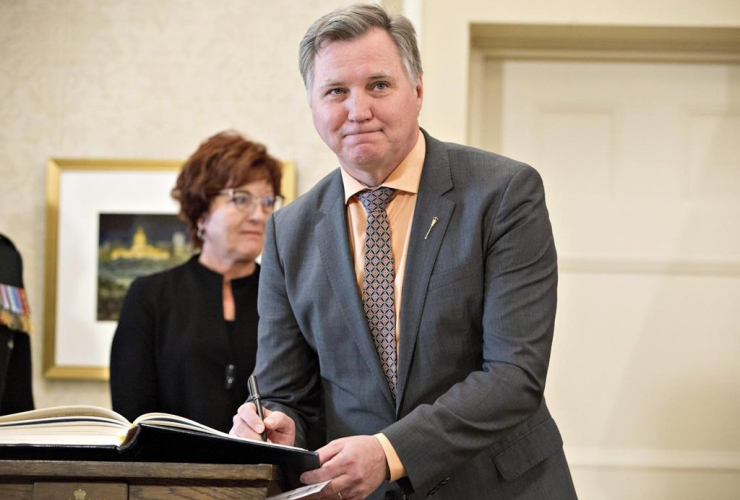 Alberta, Minister of Indigenous Relations, Richard Feehan,