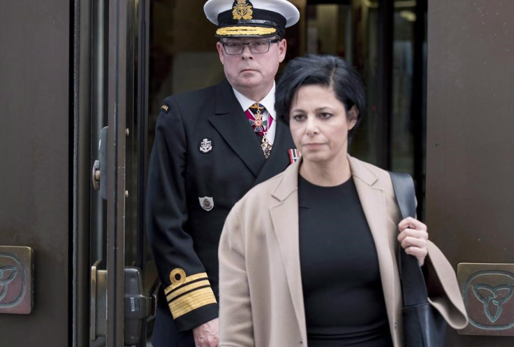 Vice-Admiral Mark Norman, lawyer, Marie Henein,