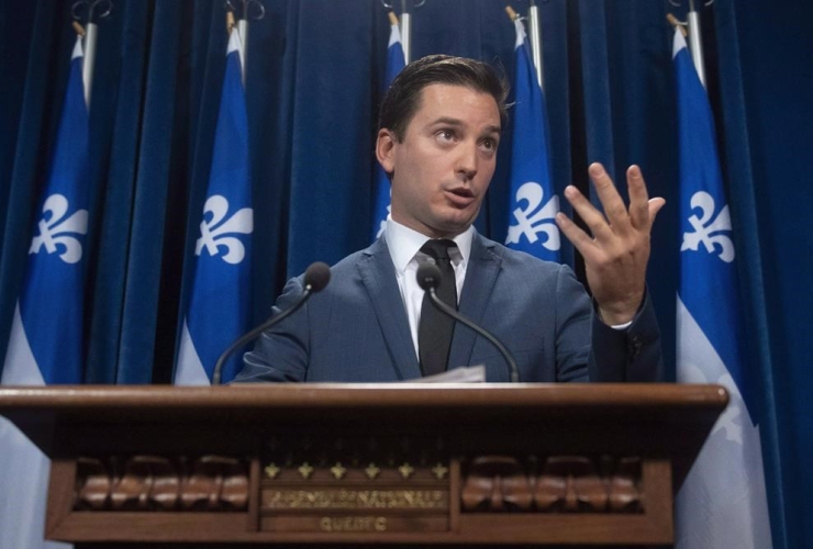 Coalition Avenir Quebec, Simon Jolin-Barrette, 