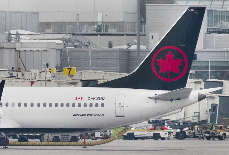 Air Canada, Boeing 737 Max 8, aircraft, Trudeau Airport, Montreal, 