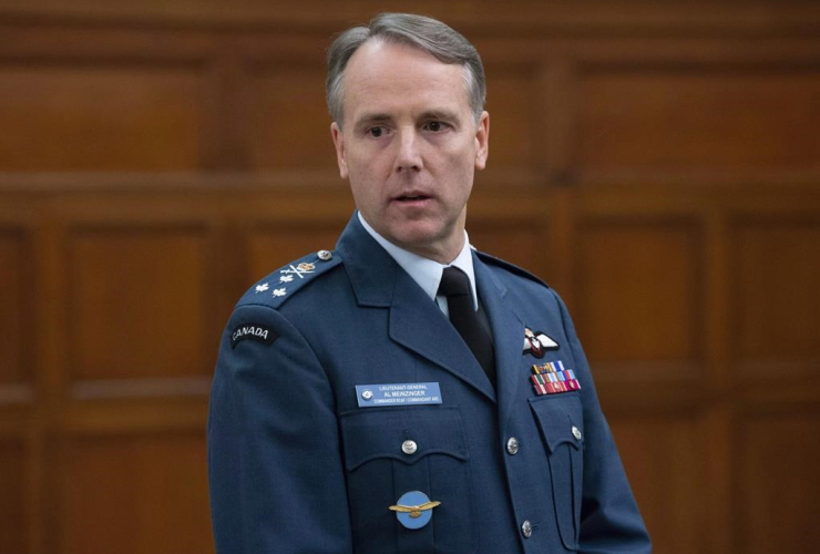 Royal Canadian Air Force Commander Lt.-Gen. Al Meinzinger,