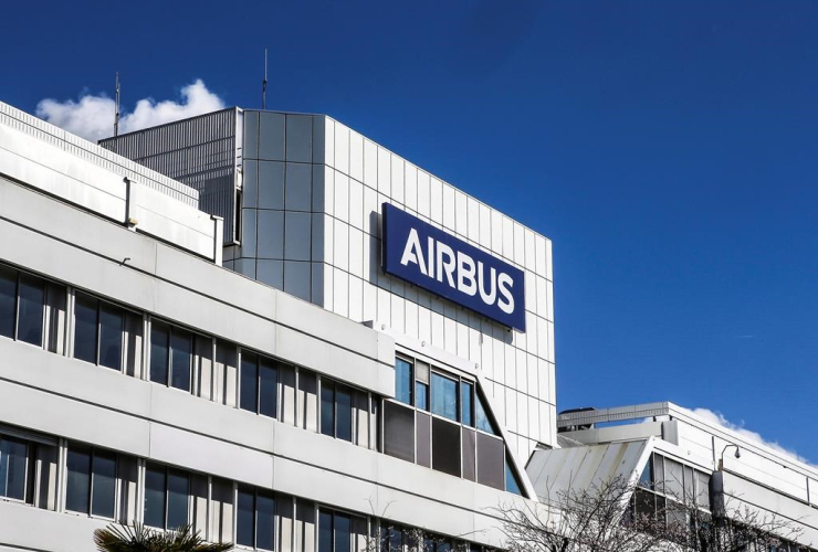 logo, Airbus group, headquarters, Toulouse, France, 
