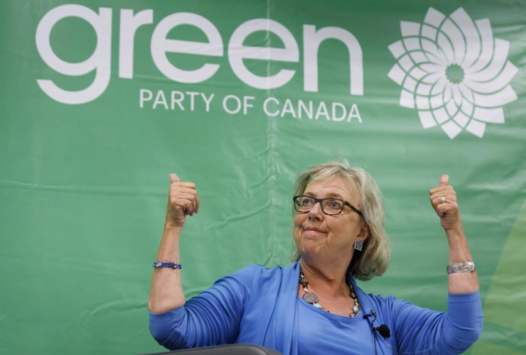 Green Party Leader Elizabeth May, 