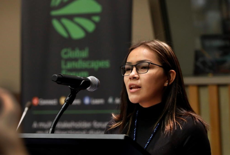 Chief Water Commissioner, Autumn Peltier, Anishinabek Nation, Global Landscapes Forum, United Nations, 