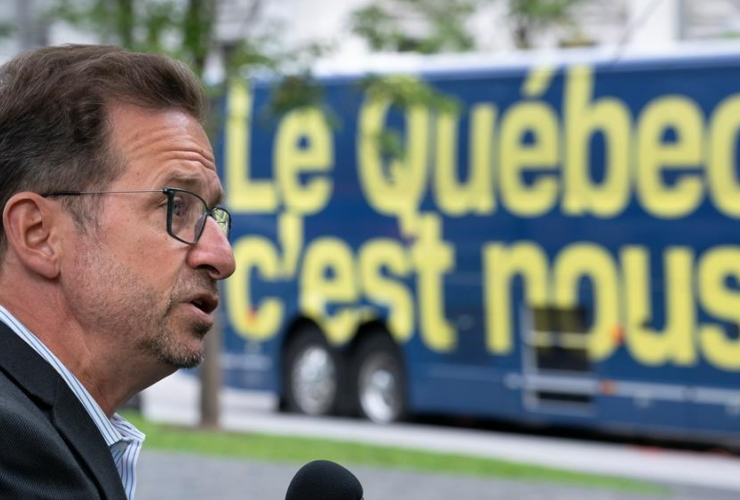 Bloc Quebecois Leader Yves-Francois Blanchet, 
