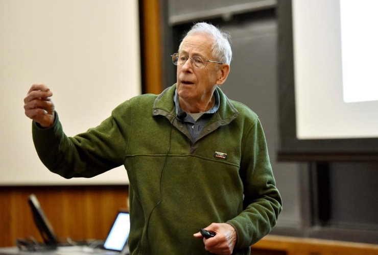 Princeton University, James Peebles, 43rd annual Donald R. Hamilton Lecture, 