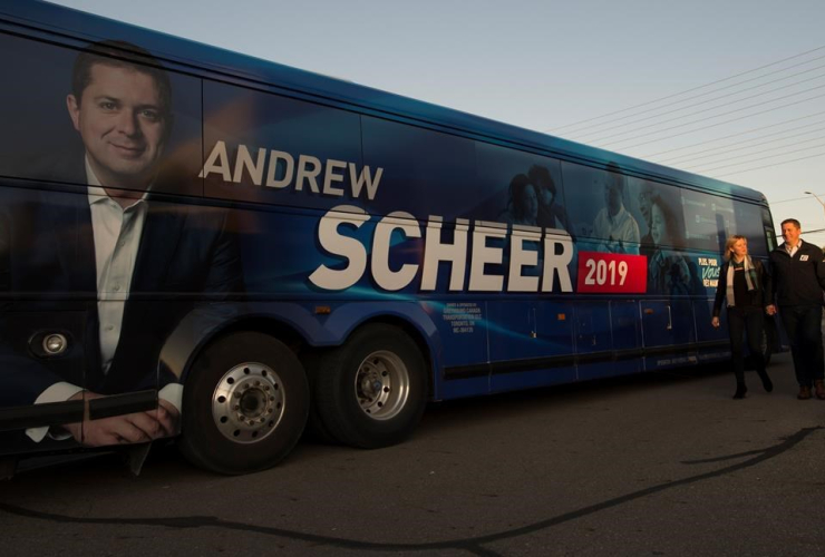 Conservative leader Andrew Scheer, 